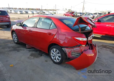 2015 Toyota Corolla Le from USA, damaged, VIN 5YFBURHE9FP351473